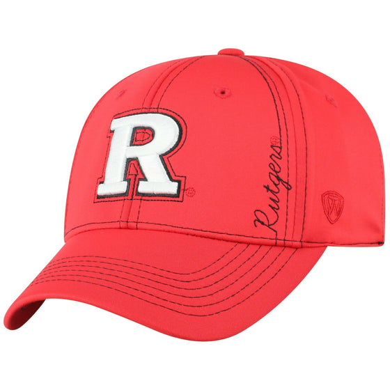 Rutgers Scarlet Knights Hat Cap Lightweight Moisture Wicking One Fit Flex New