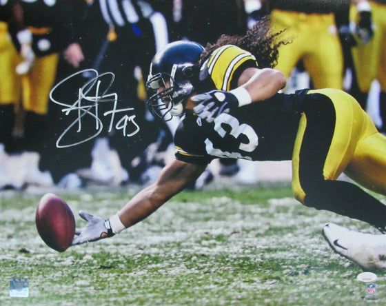 Troy Polamalu HOF Steelers Signed/Auto 16x20 Fanatics Photo JSA Wit 161846 - 757 Sports Collectibles