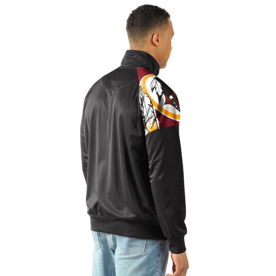 Washington Redskins G-III Sports INTERCEPTION Full-Zip NFL Black Track Jacket