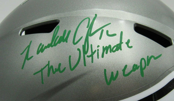 Randall Cunningham Philadelphia Eagles Signed Inscribed 'The Ultimate Weapon' Full Size Flash Replica Helmet JSA - 757 Sports Collectibles