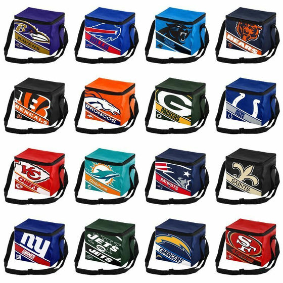 NFL Big Logo 12 Pack Cooler Bag - Pick Your Team - FREE SHIPPING