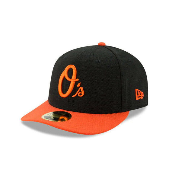 Baltimore Orioles New Era On-Field Low Profile 59FIFTY Fitted Hat-Black/Oran - 757 Sports Collectibles