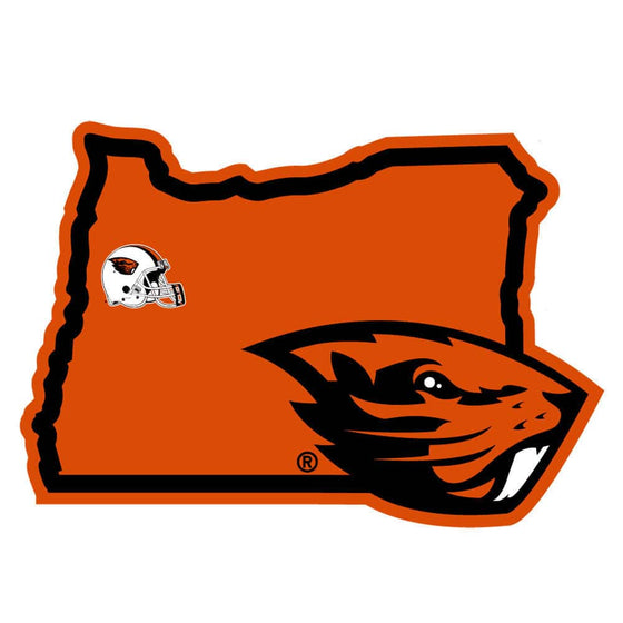 Oregon St. Beavers Home State Decal (SSKG) - 757 Sports Collectibles