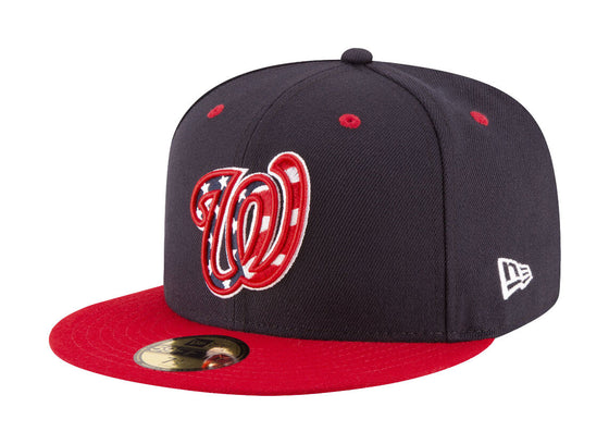 New Era 59Fifty Men's Cap Washington Nationals 2017 Alternate 4 On Field Hat - 757 Sports Collectibles