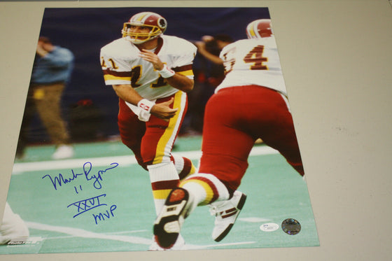 WASHINGTON REDSKINS MARK RYPIEN SIGNED 16X20 PHOTO SB MVP POSE 2 JSA CERTIFIED