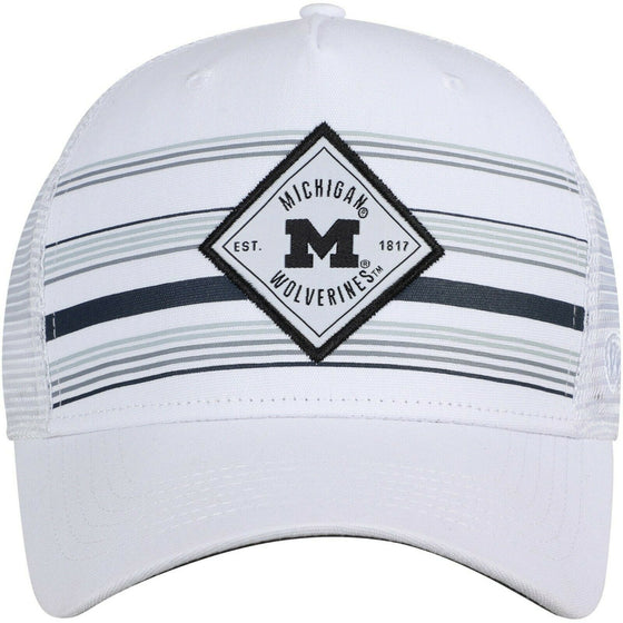 Michigan Wolverines Hat Cap Snapback Trucker Mesh Adjustable Licensed NWT
