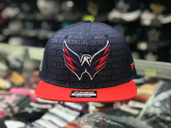 Washington Capitals Authentic PRO RINK SIDE Snapback Adjustable Hat