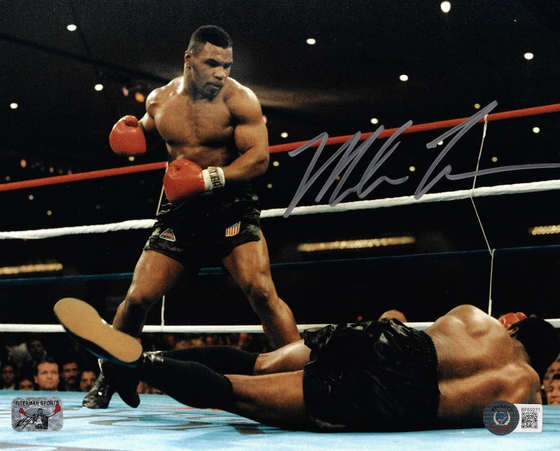 Mike Tyson Signed 8x10 Photo Knockout Autographed Beckett BAS - 757 Sports Collectibles