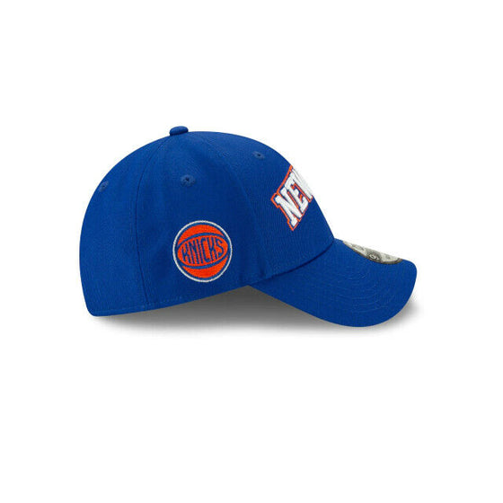 New York Knicks NBA New Era 9FORTY "City Series" Adjustable Hat - Blue - 757 Sports Collectibles