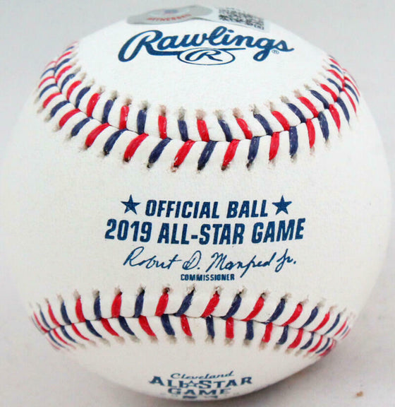 Shane Bieber Signed Autographed Rawlings ASG Baseball w/ 2019 MVP- BAS W Holo *Blue - 757 Sports Collectibles