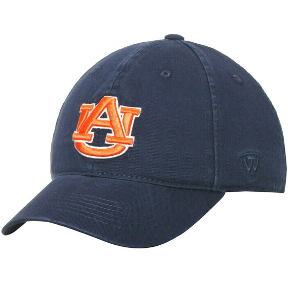 Auburn Tigers Hat Cap Cotton Relaxed One Fit Flex M/L NWT War Eagle Logo on Back