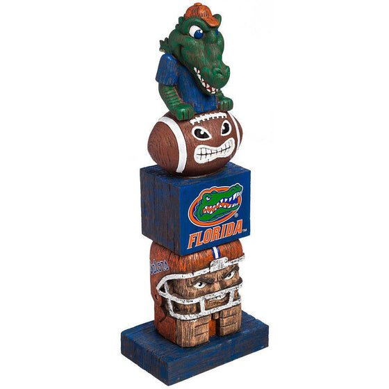 Florida Gators Tiki Totem Pole Mascot Figurine Statues - 757 Sports Collectibles