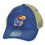 Kansas Jayhawks Hat Cap Snapback Trucker Mesh One Size Fits Most New Licensed
