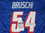 New England Patriots Tedy Bruschi Signed Custom Blue Pro Style Jersey JSA COA - 757 Sports Collectibles