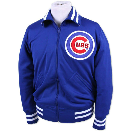 Chicago Cubs Mitchell & Ness 1982 Authentic Batting Practice MLB Jacket - Royal