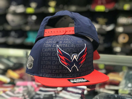 Washington Capitals Authentic PRO RINK SIDE Snapback Adjustable Hat