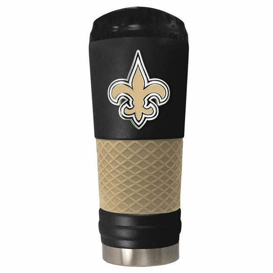 Draft 24 oz Vacuum Insulated Powder Coated Cup - New Orleans Saints