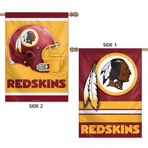 Washington Redskins 2-sided vertical flag