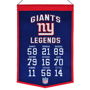 New York Giants Legends Banner