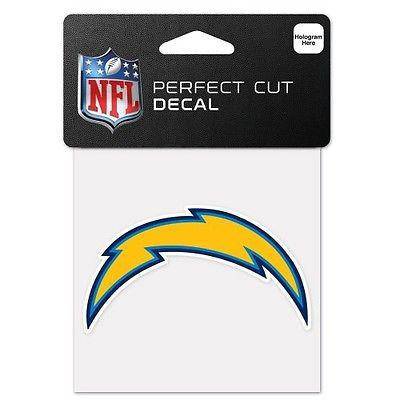 San Diego Chargers Perfect Cut 4x4 Diecut Decal - 757 Sports Collectibles