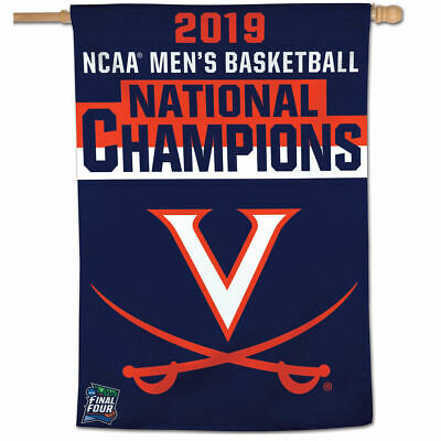 Wincraft Vertical Flag - 2019 National Champions Virginia Cavaliers - 28"x40"