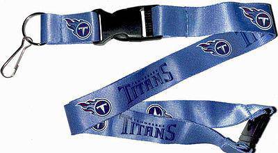 Tennessee Titans 1" Thick Lanyard Breakway Key Keychain Buckle - 757 Sports Collectibles