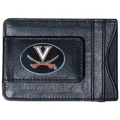 NCAA Virginia Cavaliers Leather Money Clip Cash & Cardholder - 757 Sports Collectibles
