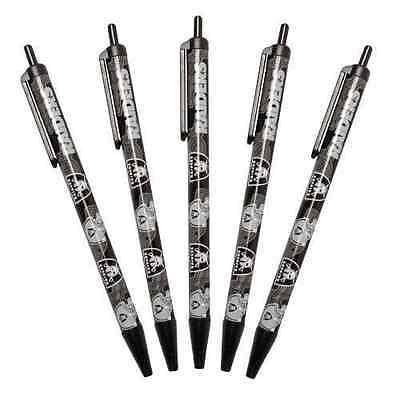 Oakland Raiders 5-Pack Click Pens - 757 Sports Collectibles