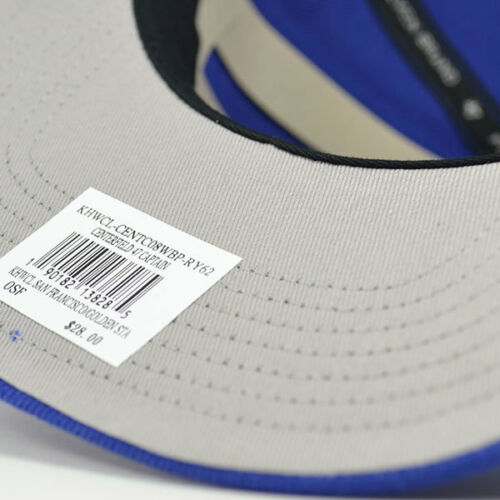 Golden State Warriors CENTERFIELD Mini Logo Snapback 47 Captain NBA Hat