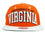 Virginia Cavaliers SUPERSTAR SNAPBACK Zephyr NCAA Hat = Orange/White