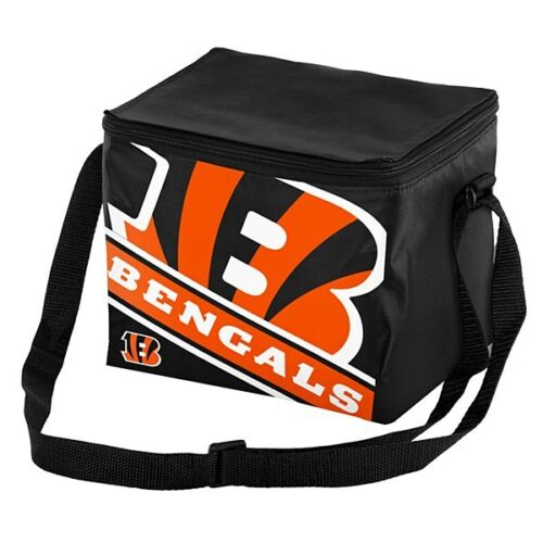 NFL Big Logo 12 Pack Cooler Bag - Pick Your Team - FREE SHIPPING (Cincinnati Bengals)