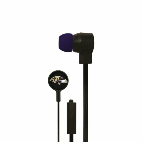 Baltimore Ravens Stereo Earbuds