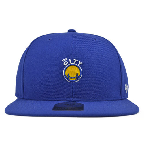 Golden State Warriors CENTERFIELD Mini Logo Snapback 47 Captain NBA Hat