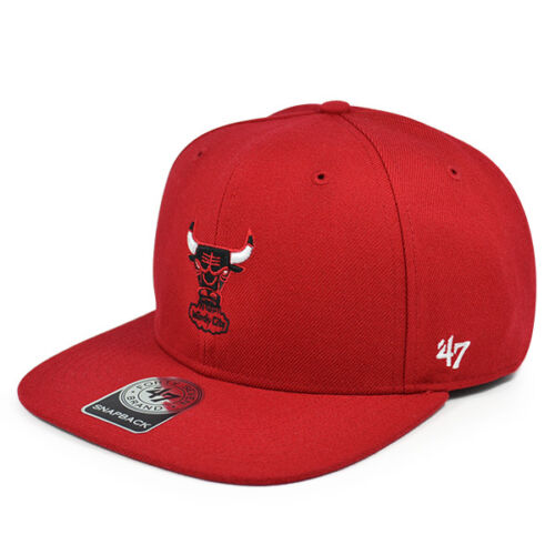 Chicago Bulls CENTERFIELD Mini Logo Snapback 47 Captain NBA Hat