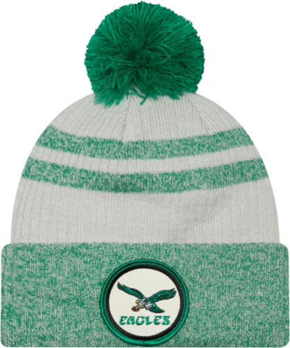 2022 Philadelphia Eagles New Era NFL Knit Hat Sideline Historic Stocking Cap - 757 Sports Collectibles