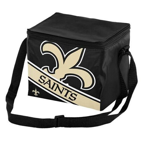 NFL Big Logo 12 Pack Cooler Bag - Pick Your Team - FREE SHIPPING (New Orleans Saints)