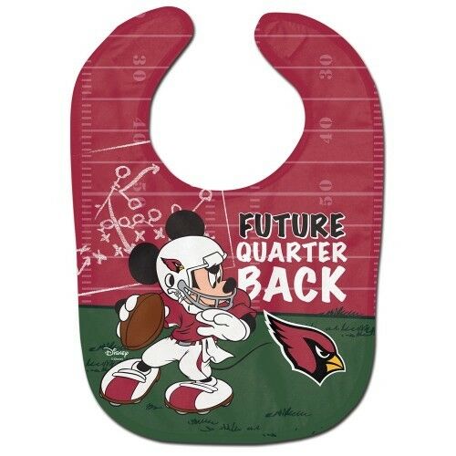 NFL Disney All Pro Baby Bib - PICK YOUR TEAM - FREE SHIPPING (Arizona Cardinals)