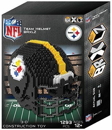 NFL BRXLZ Team Helmet 3-D Construction Block Set, PICK YOUR TEAM, Free Ship!