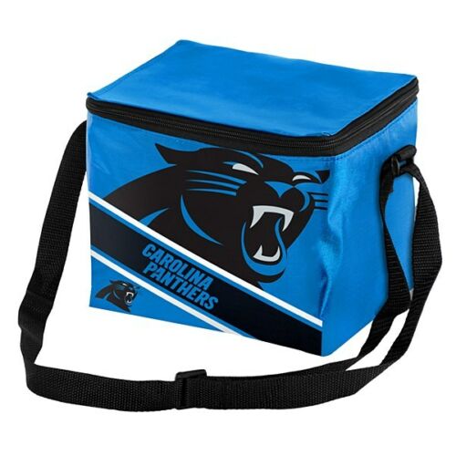 NFL Big Logo 12 Pack Cooler Bag - Pick Your Team - FREE SHIPPING (Carolina Panthers)