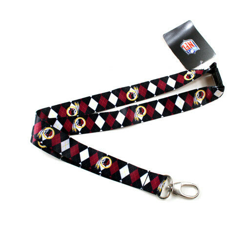 NFL Argyle 1" Lanyard - Pick Your Team - FREE SHIPPING