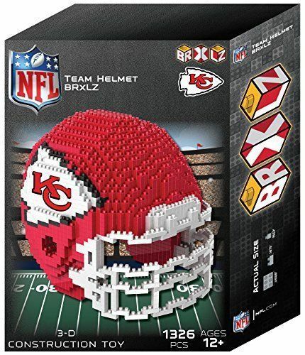 NFL BRXLZ Team Helmet 3-D Construction Block Set, PICK YOUR TEAM, Free Ship!