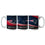 Boelter NFL Wave 15oz Ceramic Coffee Mug - PICK YOUR TEAM - FREE SHIP (New England Patriots)