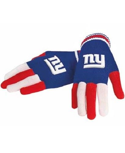 NFL Knit Gloves -New York Giants