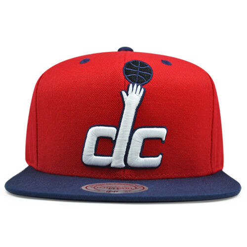 Washington Wizards "dc" Arch Undervisor Snapback Mitchell & Ness NBA Hat