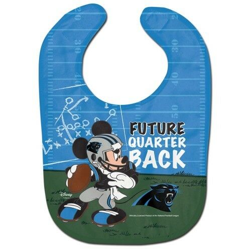 NFL Disney All Pro Baby Bib - PICK YOUR TEAM - FREE SHIPPING (Carolina Panthers)