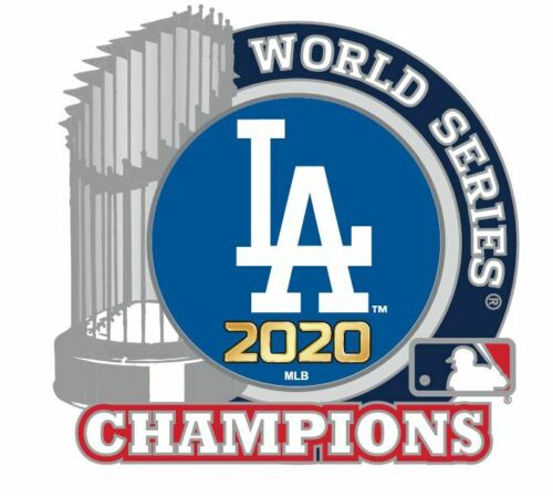 2020 WORLD SERIES CHAMPIONS PIN L.A. DODGERS TROPHY LOS ANGELES MLB CHAMPIONSHIP