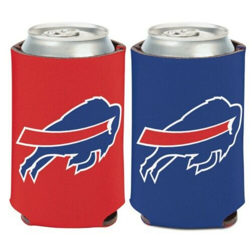 Buffalo Bills Logo Can Cooler 12oz Collapsible Koozie - Two Sided