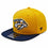 Nashville Predators NHL Iconic Solid Snapback Adjustable Hat - Gold/Blue