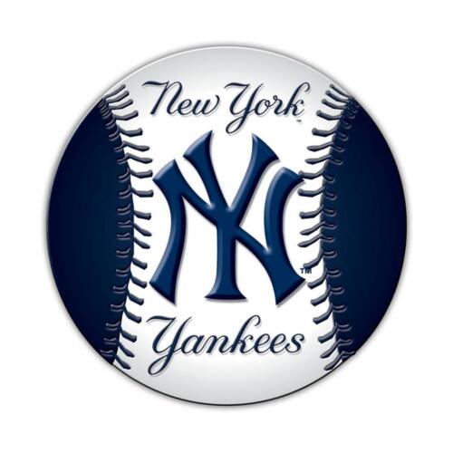 New York Yankees 8 Inch Vinyl Car Magnet [NEW] MLB Auto Emblem Decal Sticker - 757 Sports Collectibles