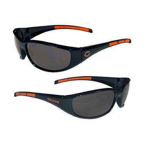 Chicago Bears Wrap Sunglasses UV Protective 400 - 757 Sports Collectibles